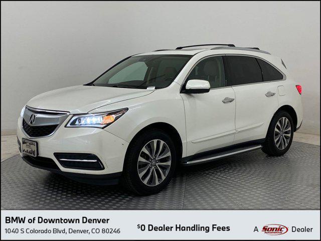 used 2016 Acura MDX car, priced at $15,999