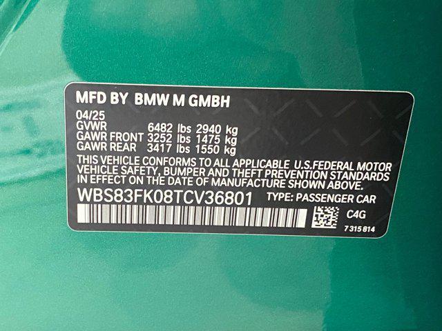 new 2026 BMW M5 car, priced at $126,325