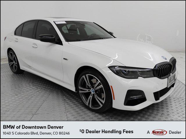 used 2022 BMW 330e car, priced at $33,998