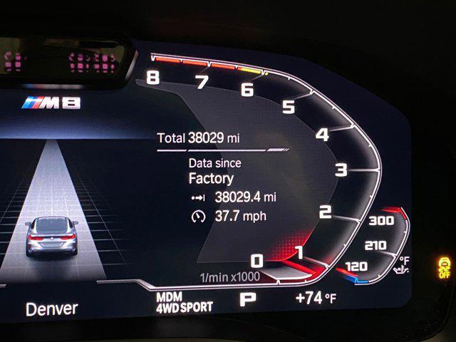used 2022 BMW M8 car, priced at $73,597