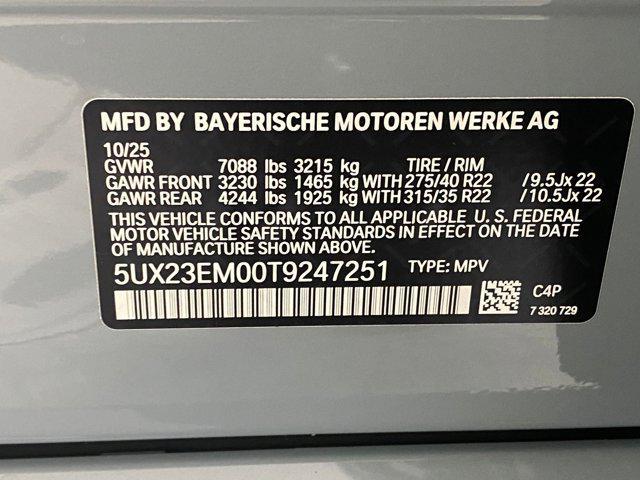 new 2026 BMW X7 car, priced at $97,900