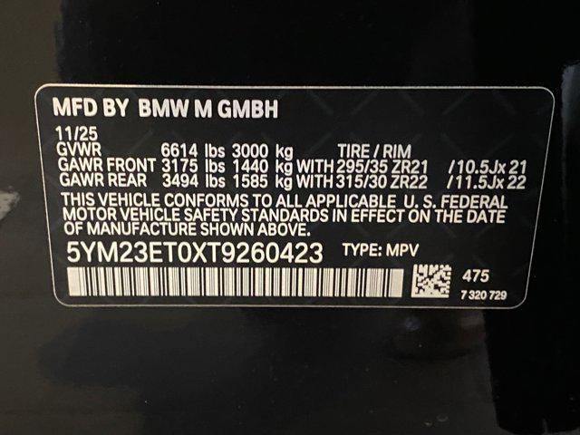 new 2026 BMW X6 M car, priced at $147,600