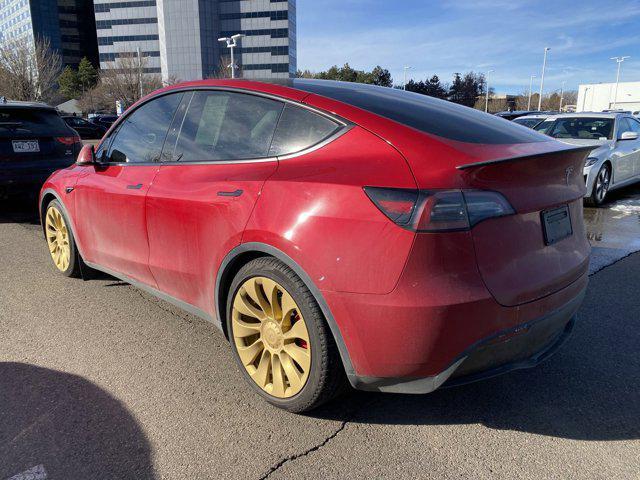 used 2021 Tesla Model Y car, priced at $28,999