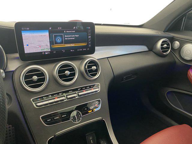 used 2021 Mercedes-Benz AMG C 43 car, priced at $41,999