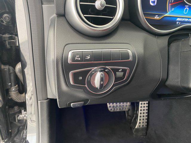 used 2021 Mercedes-Benz AMG C 43 car, priced at $41,999
