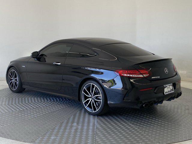 used 2021 Mercedes-Benz AMG C 43 car, priced at $41,999