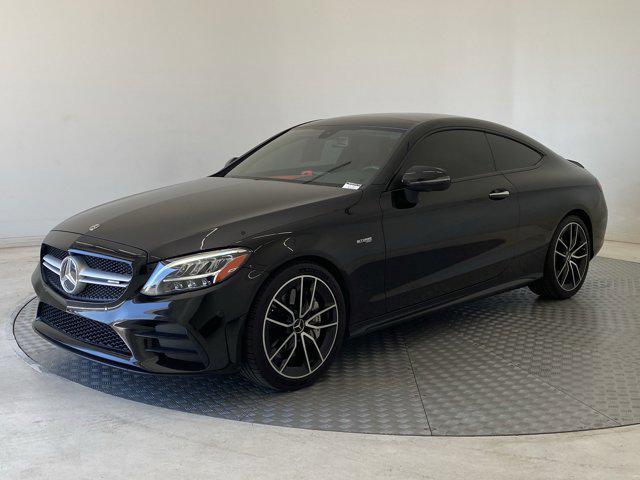 used 2021 Mercedes-Benz AMG C 43 car, priced at $41,999