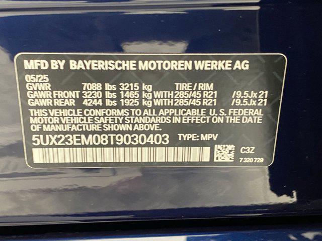 new 2026 BMW X7 car, priced at $98,850
