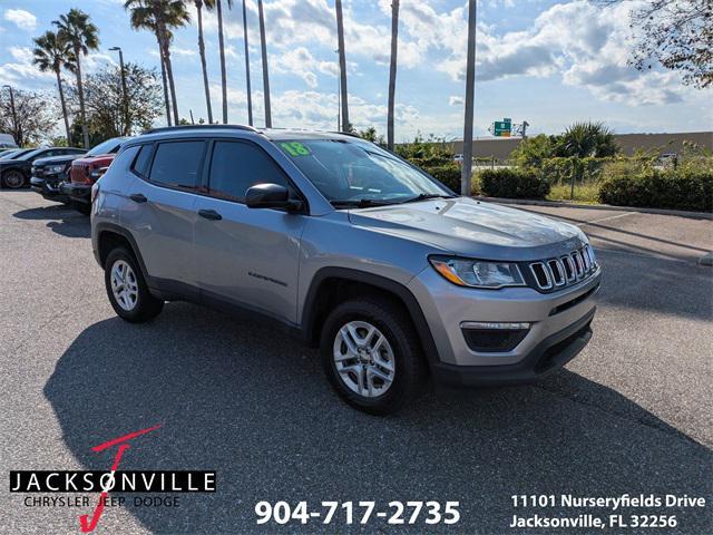 used 2018 Jeep Compass car, priced at $14,990