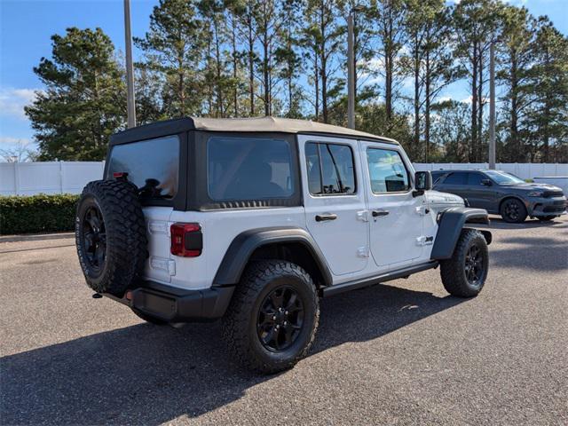 used 2021 Jeep Wrangler car, priced at $33,000