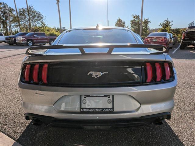 used 2021 Ford Mustang car, priced at $24,500