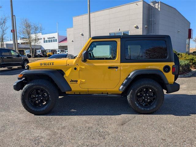 used 2021 Jeep Wrangler car, priced at $28,000