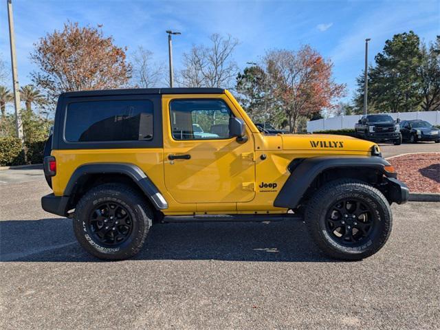 used 2021 Jeep Wrangler car, priced at $28,000