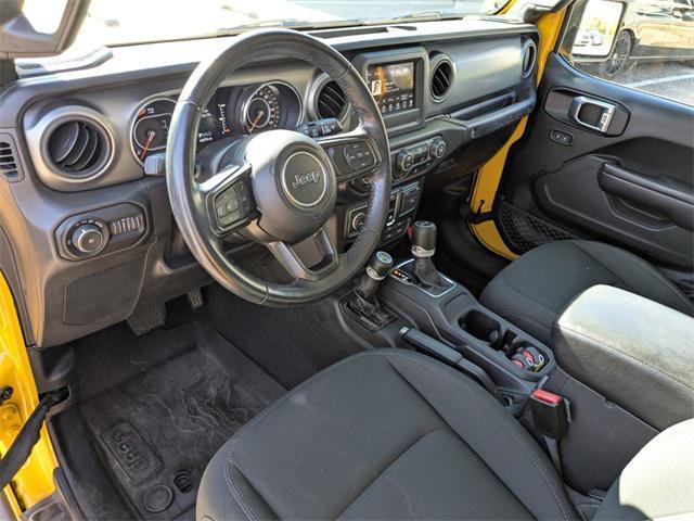 used 2021 Jeep Wrangler car, priced at $28,000