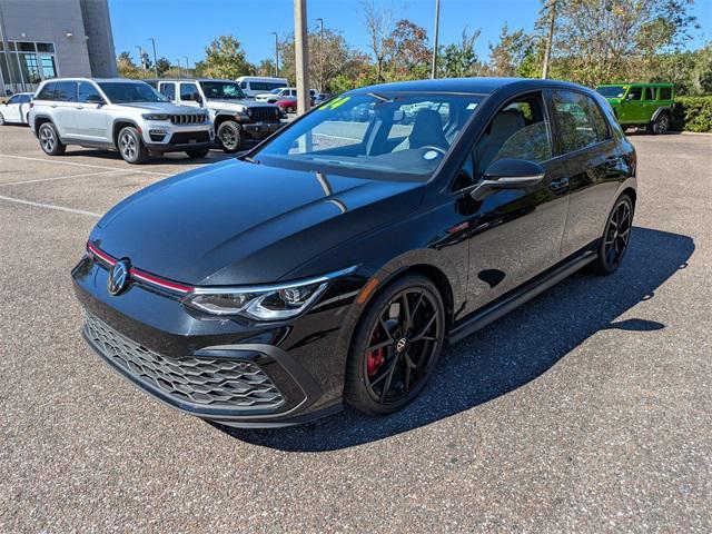 used 2024 Volkswagen Golf GTI car, priced at $35,990