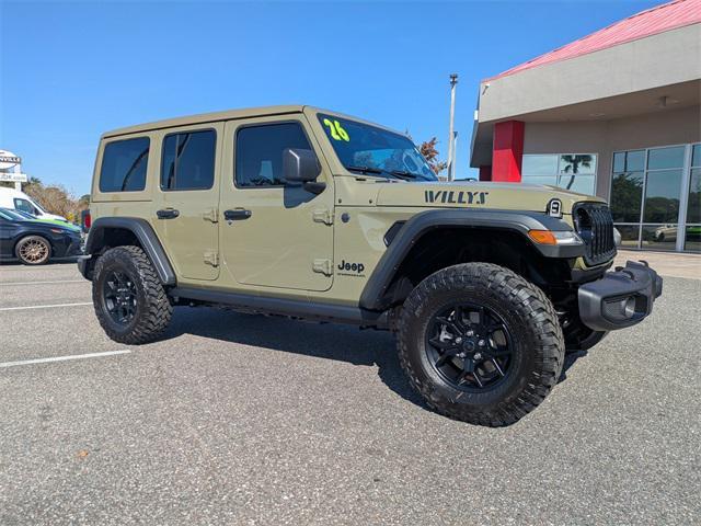 used 2026 Jeep Wrangler car, priced at $49,990