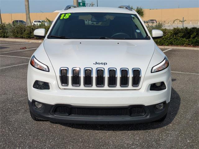 used 2018 Jeep Cherokee car, priced at $12,500