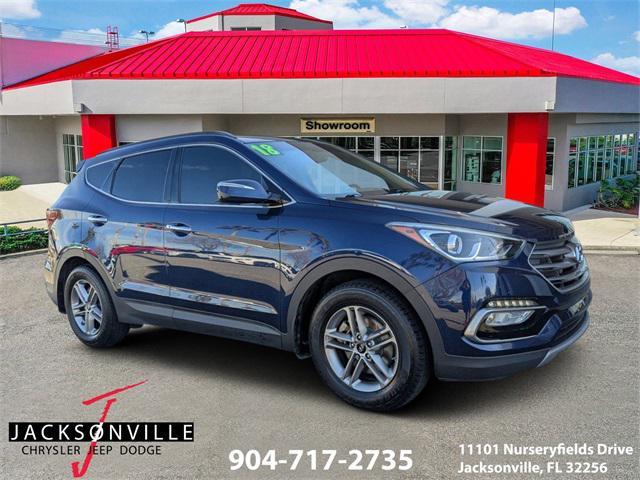 used 2018 Hyundai Santa Fe Sport car, priced at $14,000