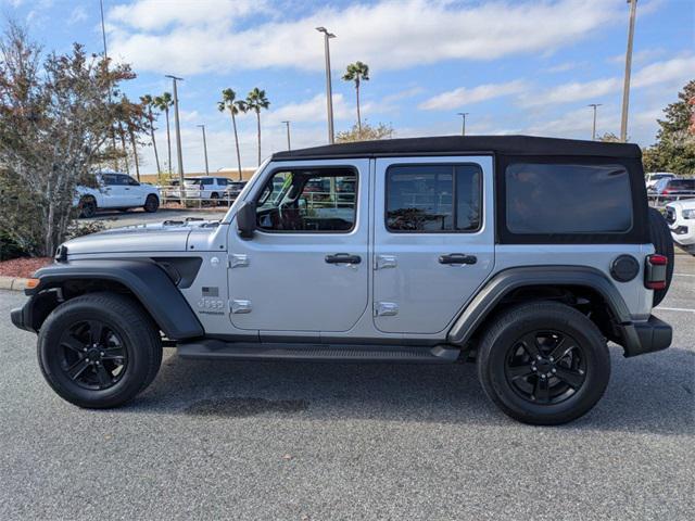 used 2020 Jeep Wrangler Unlimited car, priced at $26,500