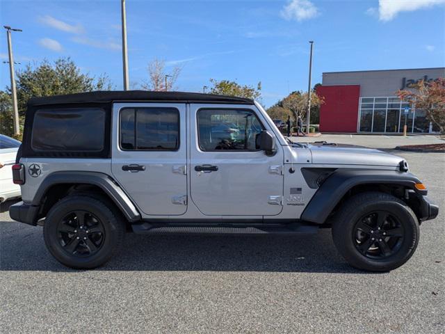 used 2020 Jeep Wrangler Unlimited car, priced at $26,500