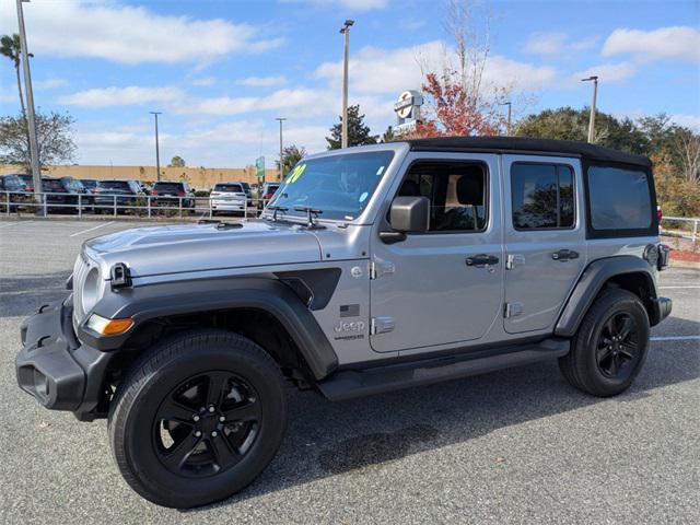 used 2020 Jeep Wrangler Unlimited car, priced at $26,500