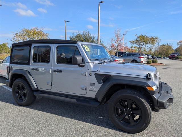 used 2020 Jeep Wrangler Unlimited car, priced at $26,500