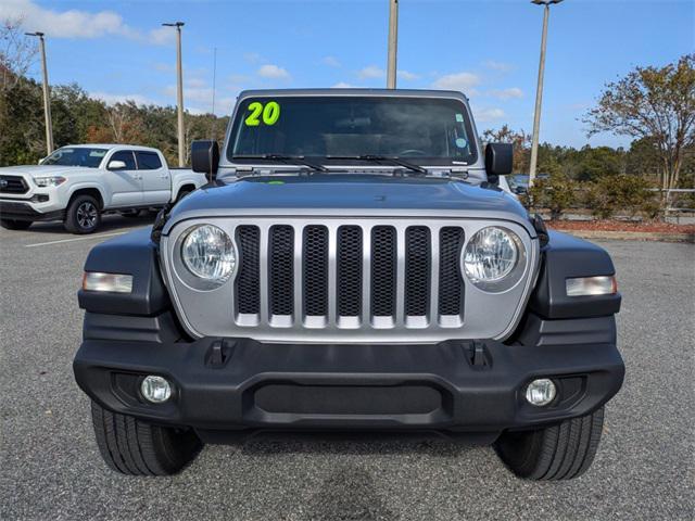 used 2020 Jeep Wrangler Unlimited car, priced at $26,500