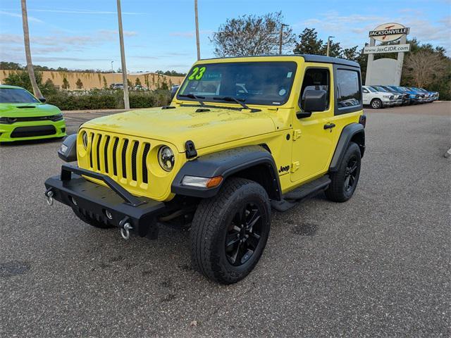used 2023 Jeep Wrangler car, priced at $29,990
