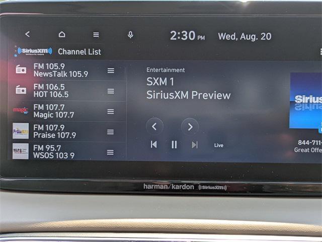 used 2023 Hyundai Santa Fe car, priced at $27,800