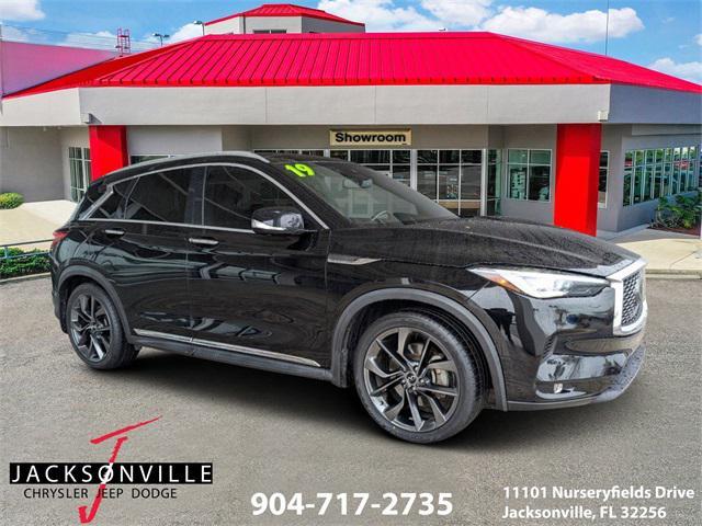 used 2019 INFINITI QX50 car, priced at $23,000