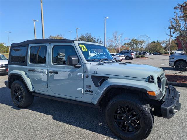 used 2023 Jeep Wrangler car, priced at $38,000