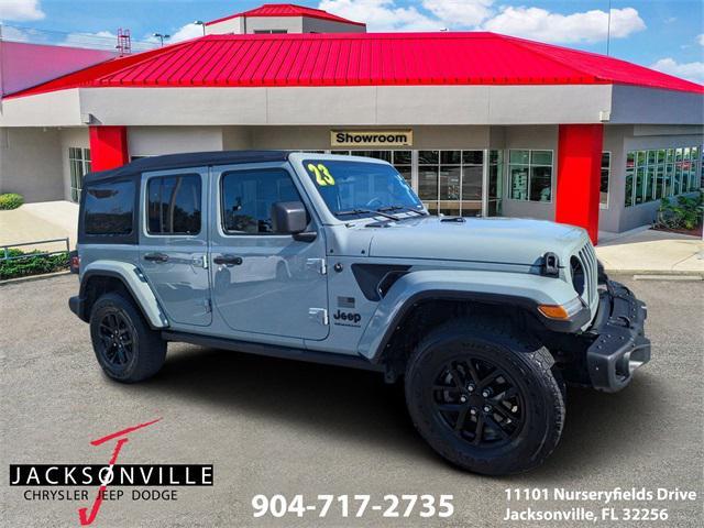 used 2023 Jeep Wrangler car, priced at $38,000