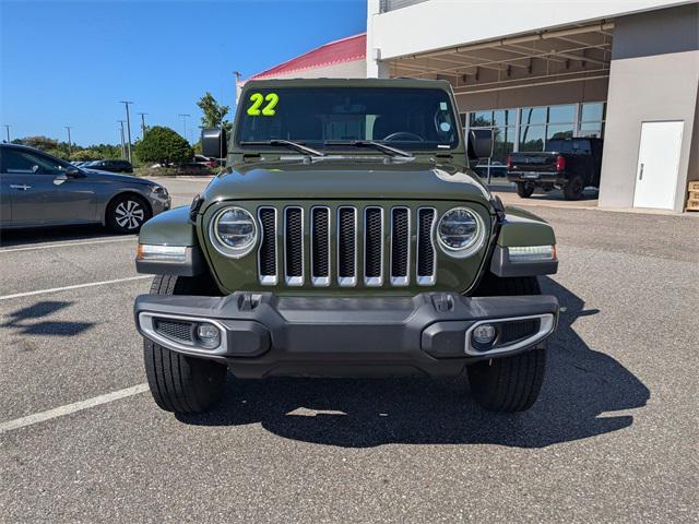 used 2022 Jeep Wrangler Unlimited car, priced at $35,500
