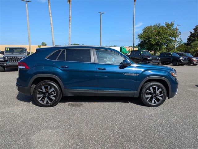 used 2022 Volkswagen Atlas Cross Sport car, priced at $23,500