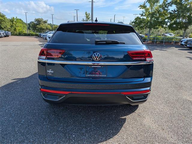 used 2022 Volkswagen Atlas Cross Sport car, priced at $23,500