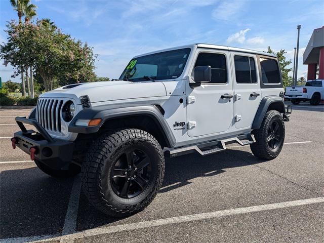 used 2020 Jeep Wrangler Unlimited car, priced at $29,990