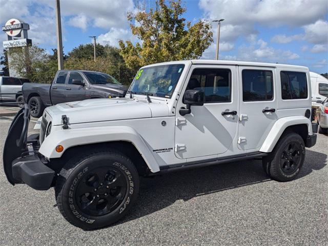 used 2015 Jeep Wrangler Unlimited car, priced at $18,500