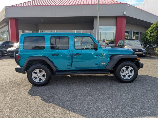used 2020 Jeep Wrangler Unlimited car, priced at $28,500