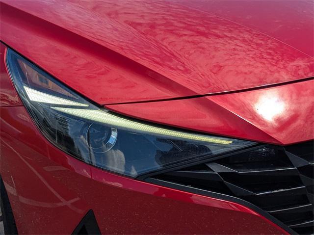 used 2023 Hyundai Elantra car, priced at $20,000