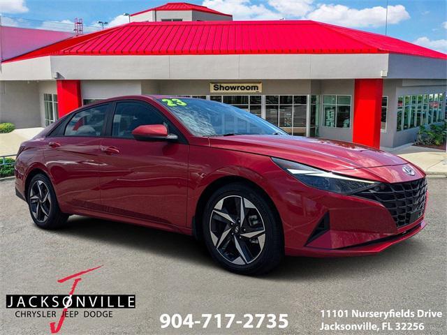used 2023 Hyundai Elantra car, priced at $20,000