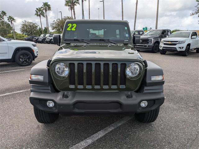 used 2022 Jeep Wrangler Unlimited car, priced at $33,990