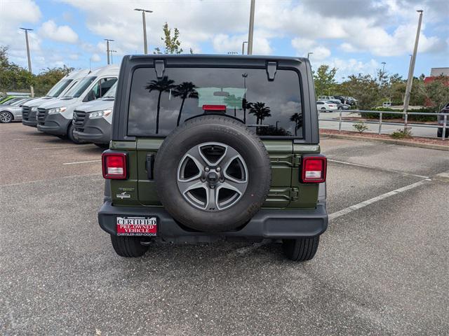 used 2022 Jeep Wrangler Unlimited car, priced at $33,990