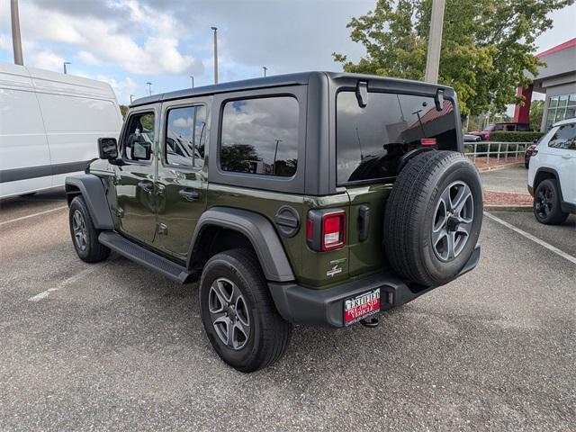 used 2022 Jeep Wrangler Unlimited car, priced at $33,990