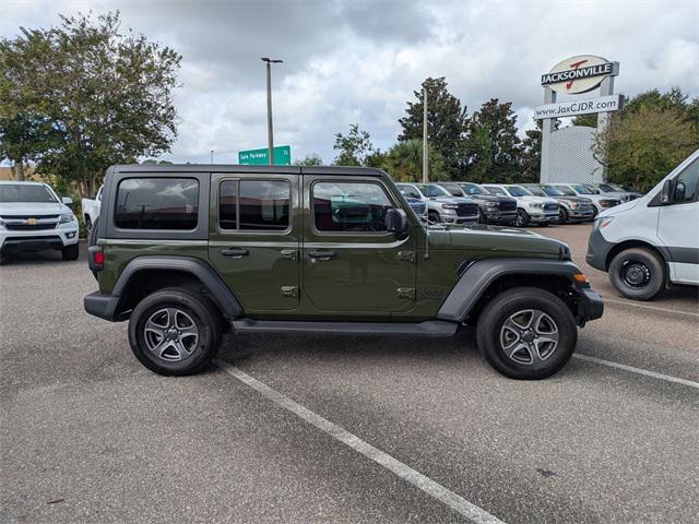 used 2022 Jeep Wrangler Unlimited car, priced at $33,990