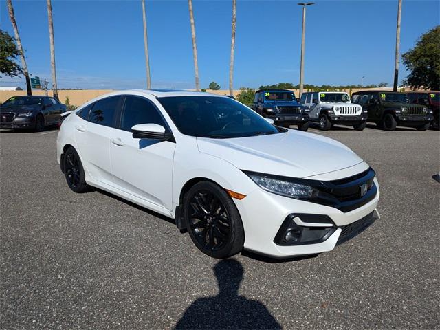 used 2020 Honda Civic Si car, priced at $23,990