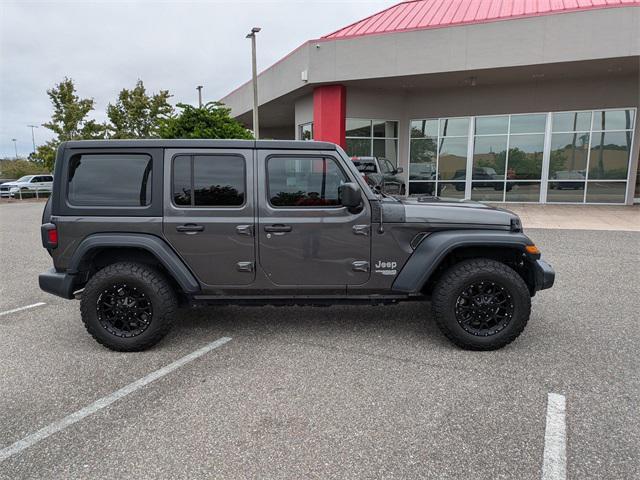 used 2018 Jeep Wrangler Unlimited car, priced at $21,990
