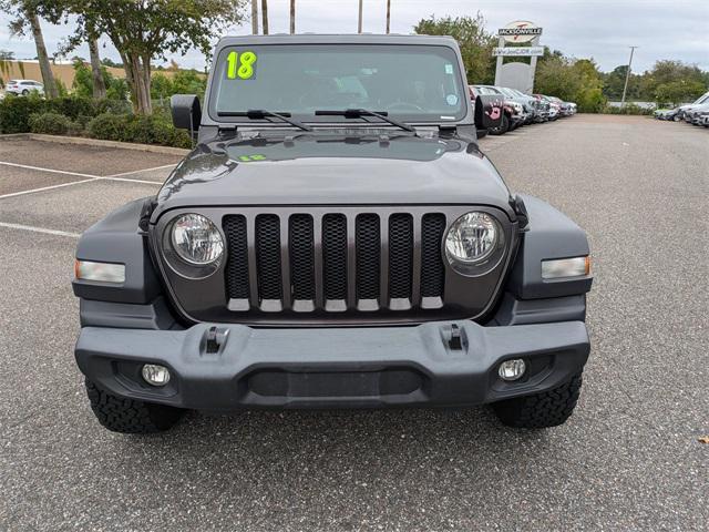 used 2018 Jeep Wrangler Unlimited car, priced at $21,990