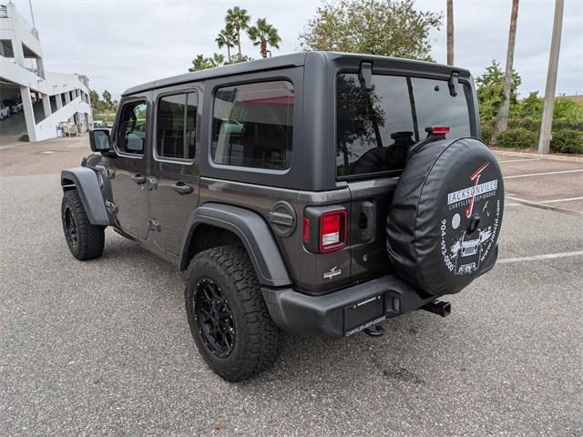 used 2018 Jeep Wrangler Unlimited car, priced at $21,990