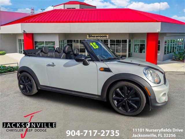 used 2015 MINI Convertible car, priced at $12,000