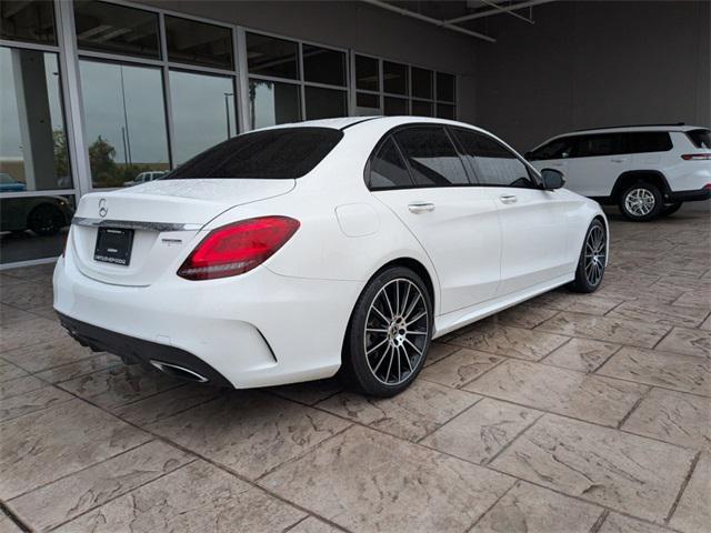 used 2019 Mercedes-Benz C-Class car, priced at $22,000